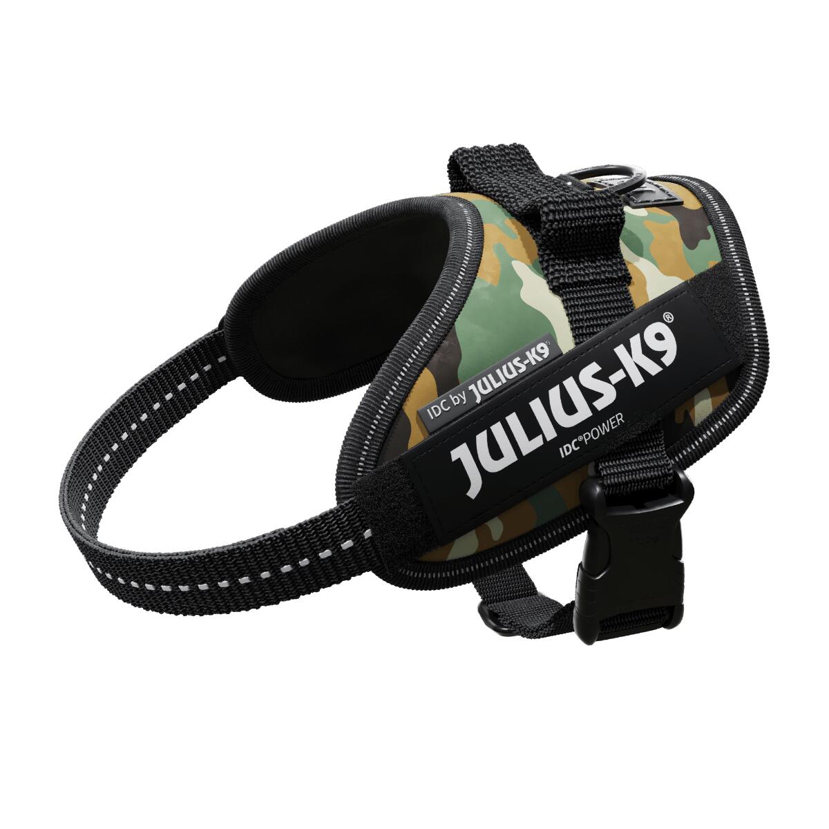 Julius-k9 - Harnais Idc®power Xsmall - Mini-mini Camouflage Armée - Harnais Pour Chien - Incolore|marron|vert - 36 Xs - Decathlon
