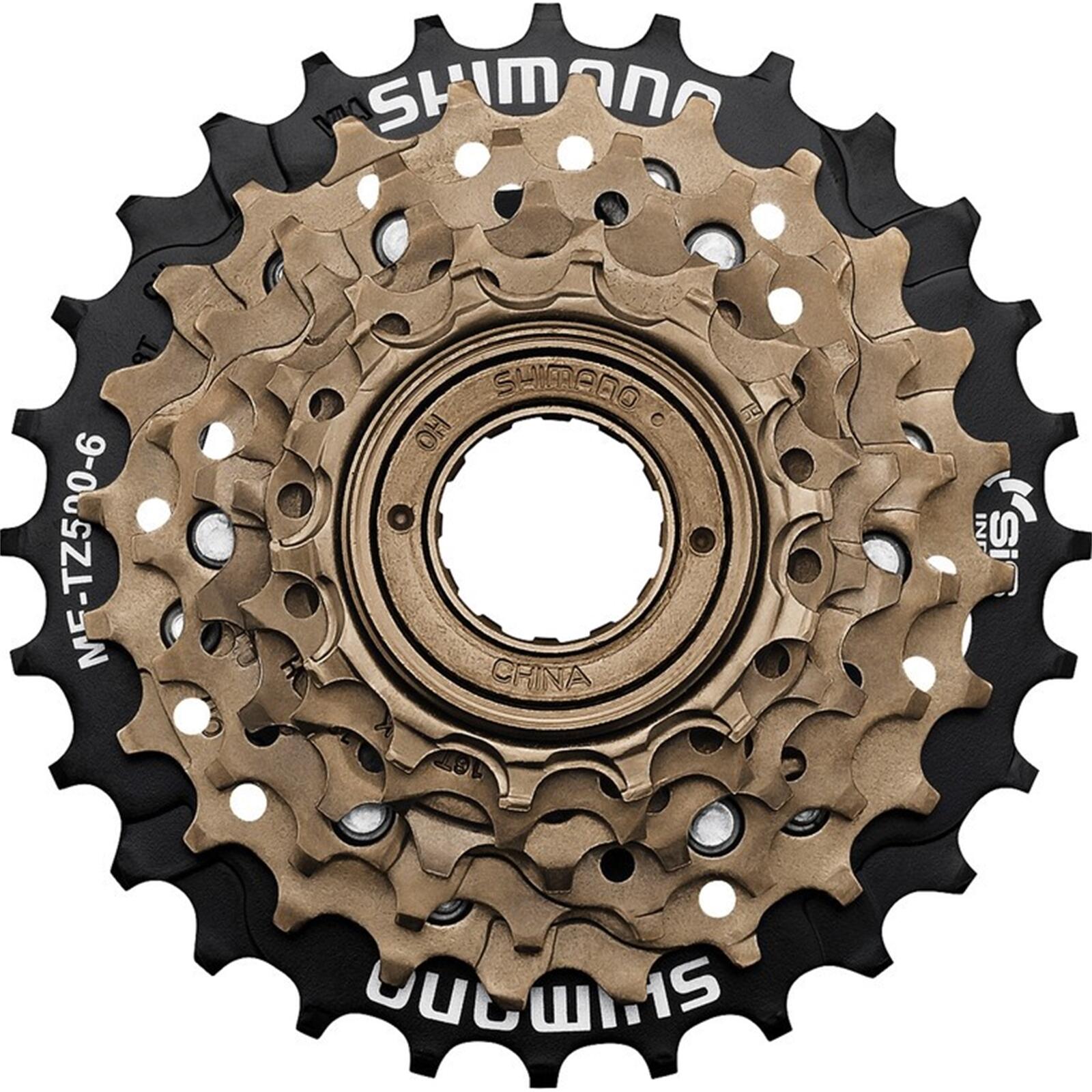SHIMANO Ruota libera avvitabile MF-TZ500 — 6 velocità 14-28 denti