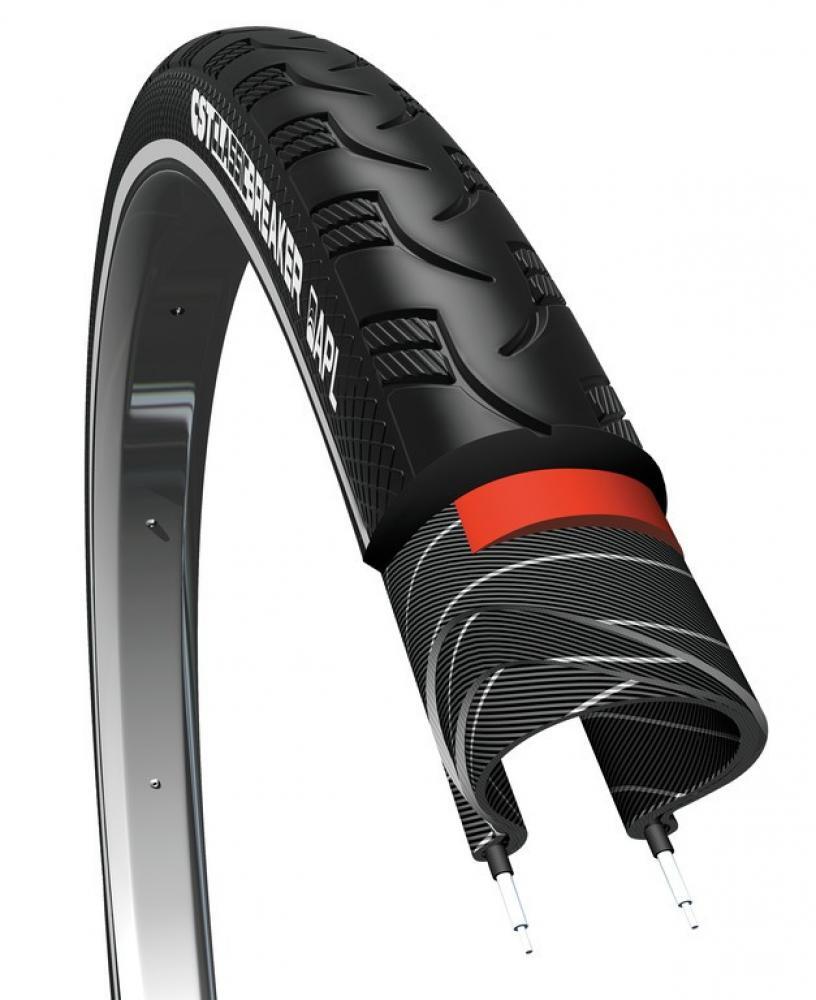 CST CST Breaker 26 x 1 3/8 copertone urbano anti-foratura con fascia riflettente.