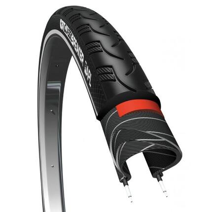 Łamacz Do Opon 26 X 1 3/8" / 37-590 Mm Antyprzebiciowy - Czarny Z Odblaskiem