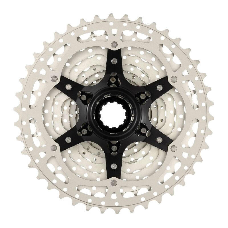 Kaseta 10-Biegowa Csms3 11-46T - Metaliczne Srebro
