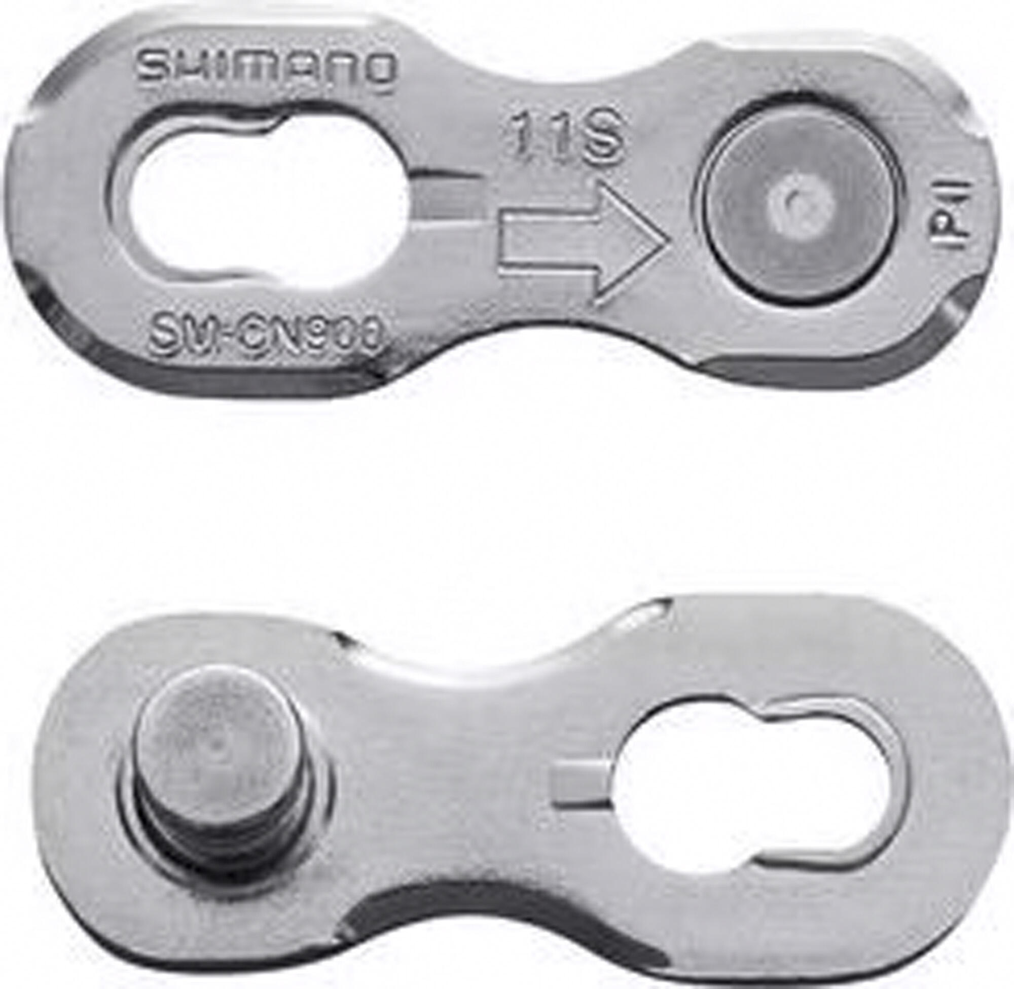 Szybkozłączka Shimano Quick-Link SM-CN900-11 2 szt. srebrna 2/7