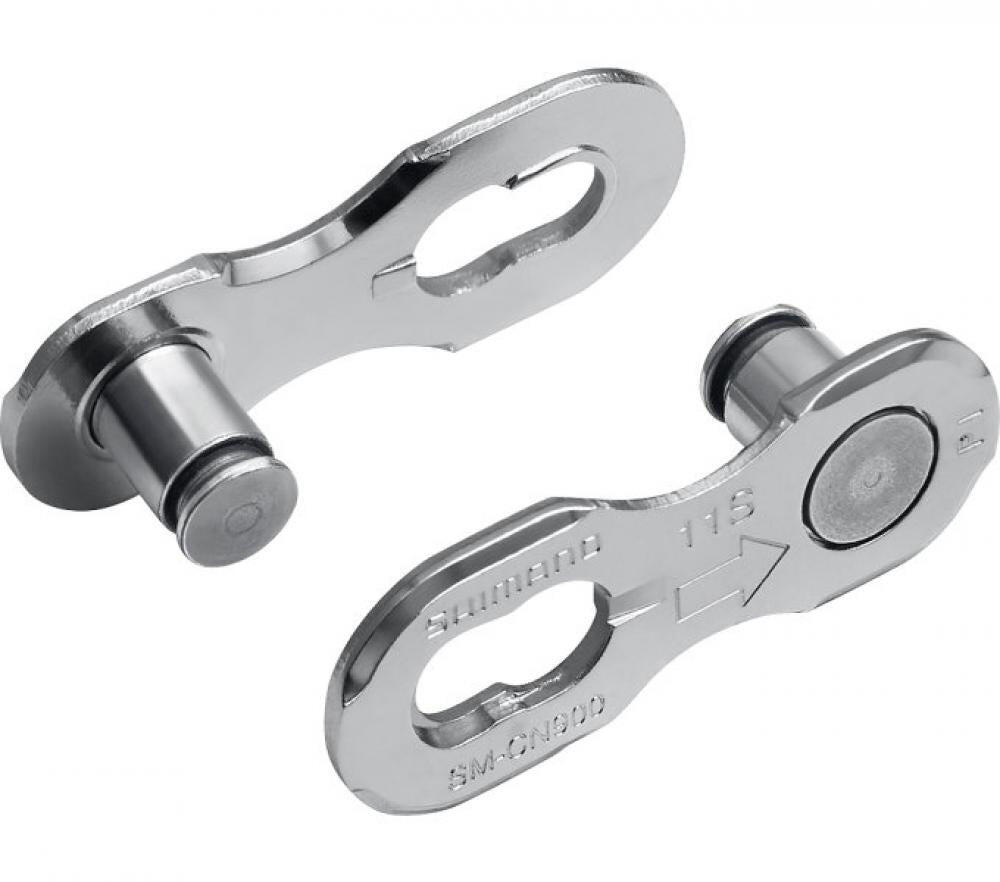 SHIMANO Snelkoppeling Shimano Quick-Link SM-CN900-11 2 stuks zilver