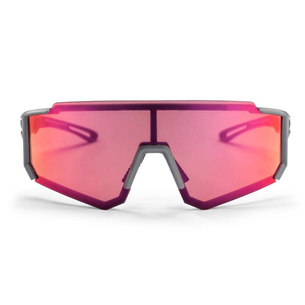 CHPO Siri sunglasses, grey frame with Infra Purple lens.