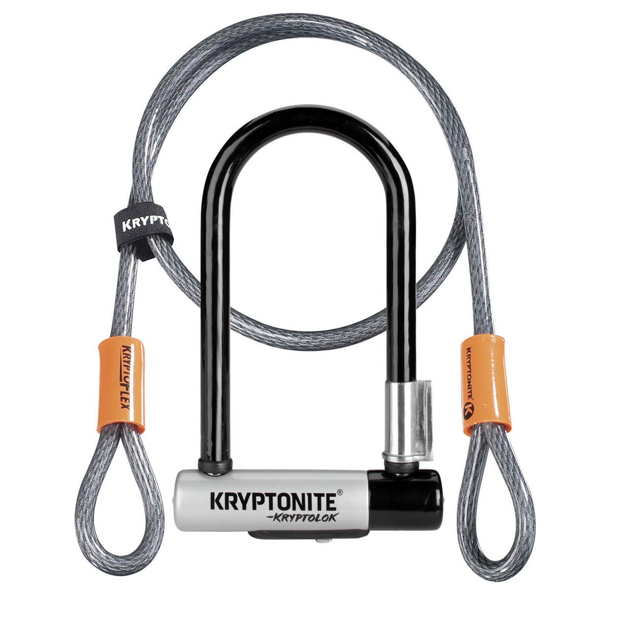 Kryptonite - Mini Antivol U Kryptonite Kryptolok - Antivol - Gris|noir - Taille Unique - Decathlon