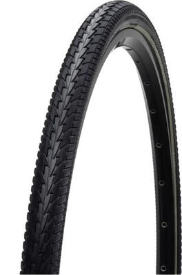 Hakuba fietsband. zwart met witte lijn. 28x1 5/8x1 3/8. etrto 37-622