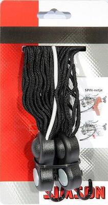 Rete elastica Simson per portapacchi 51 cm - nero/bianco