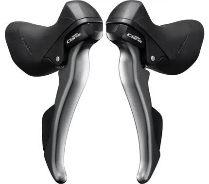 Shimano Claris ST-R2000 Versteller- remhendelset 2 x 8 Speed Grijs Zwart