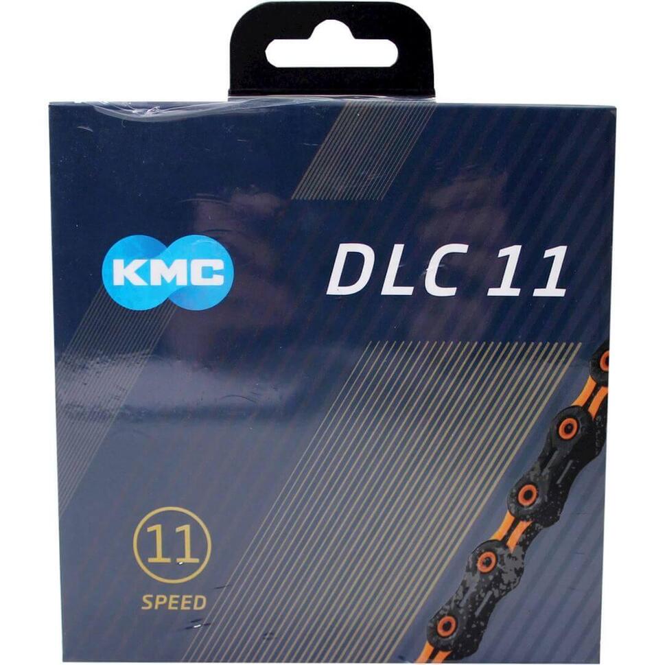 Łańcuch Rowerowy Dlc11 Czarny/Żółty 118 Ogniw