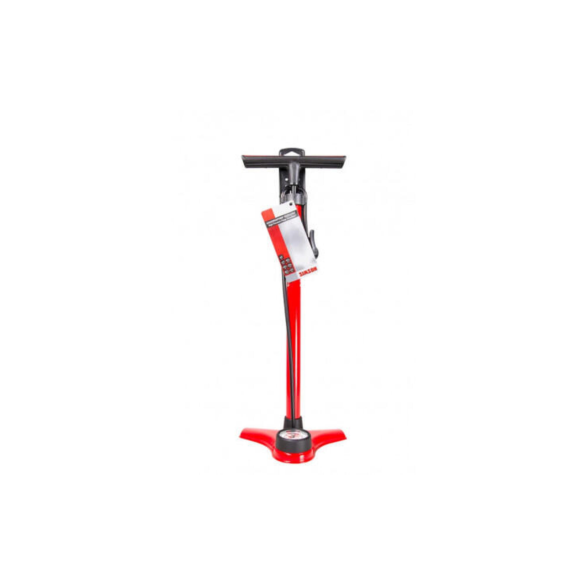 Simson - Pompe Vélo Haute Pression Simson Excellent 60 Cm Rouge. - Pompe - Noir|rouge - Taille Unique - Decathlon