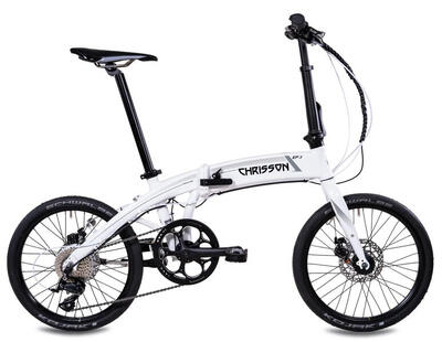 Chrisson elektrische vouwfiets ef3 20 inch 32 cm unisex 9v mechanische schijfrem