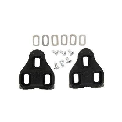 Look schoenplaatjes delta 0° zwart voor fietsen