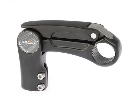 Marwi Satori EZ3 AHS Attacco Manubrio Regolabile 318 mm Nero Opaco 110 mm.