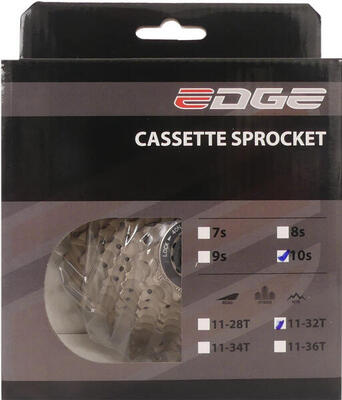 Edge Kassette 10-Gang CS-M6010 11-32T Silber