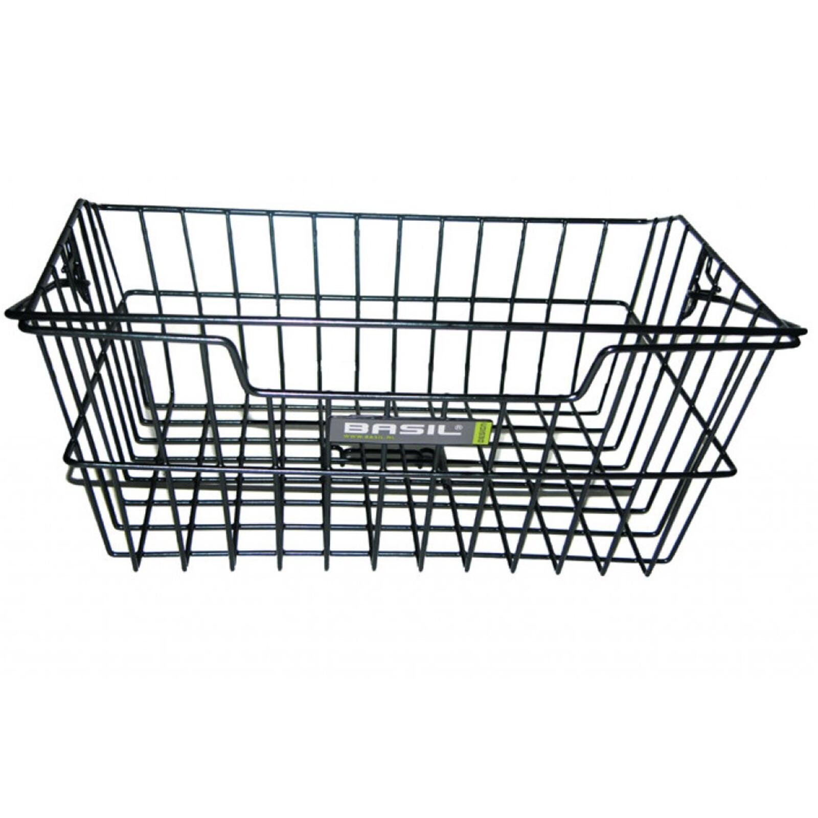 Basil - Panier Pour Vélo Arrière "cairo - Panier Vélo - Noir - 22 L - Decathlon