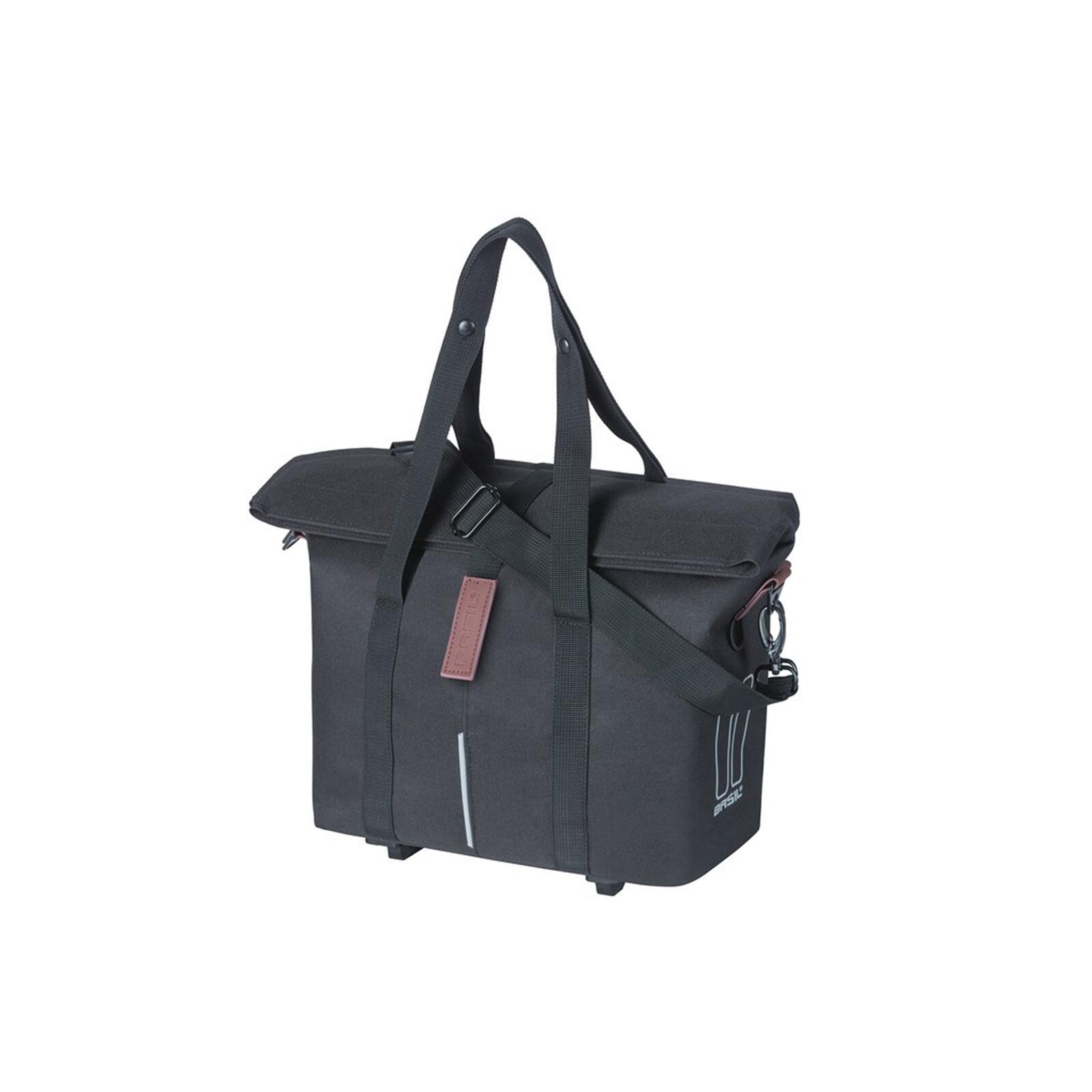 Basil - Sac À Main De Vélo City Mik-kf-haken, Noir - Sacoche Vélo - Noir - No Size - Decathlon