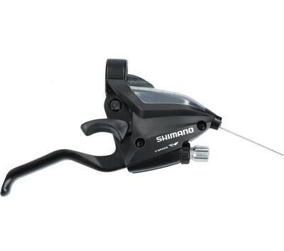 Leva del freno e del deragliatore della bicicletta 2 dita Shimano ST-EF500 V-Bra