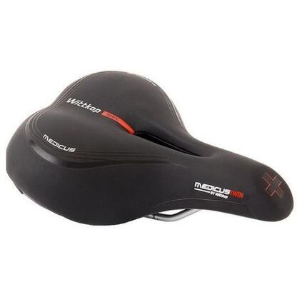 Siodełko Rowerowe Twin Medicus 3.0 City/Trekking - Czarne