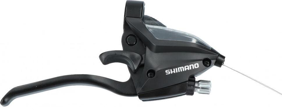 Prawy Regulator Z Dźwignią Hamulca 7-Biegowy St-Ef500 - 2 Palce - Czarny