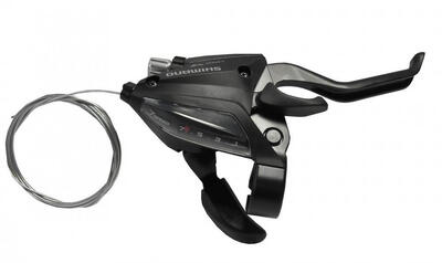 Shimano Schalt+Brems-Hebel ST-EF500 2-Finger 7-fach rechts, V-Brake, 2050mm, ...