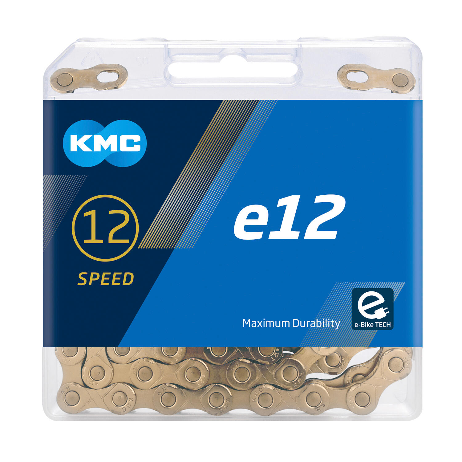 Chaîne KMC E12 TI-N E-Bike 1/2 x 11/128 12v 2/7