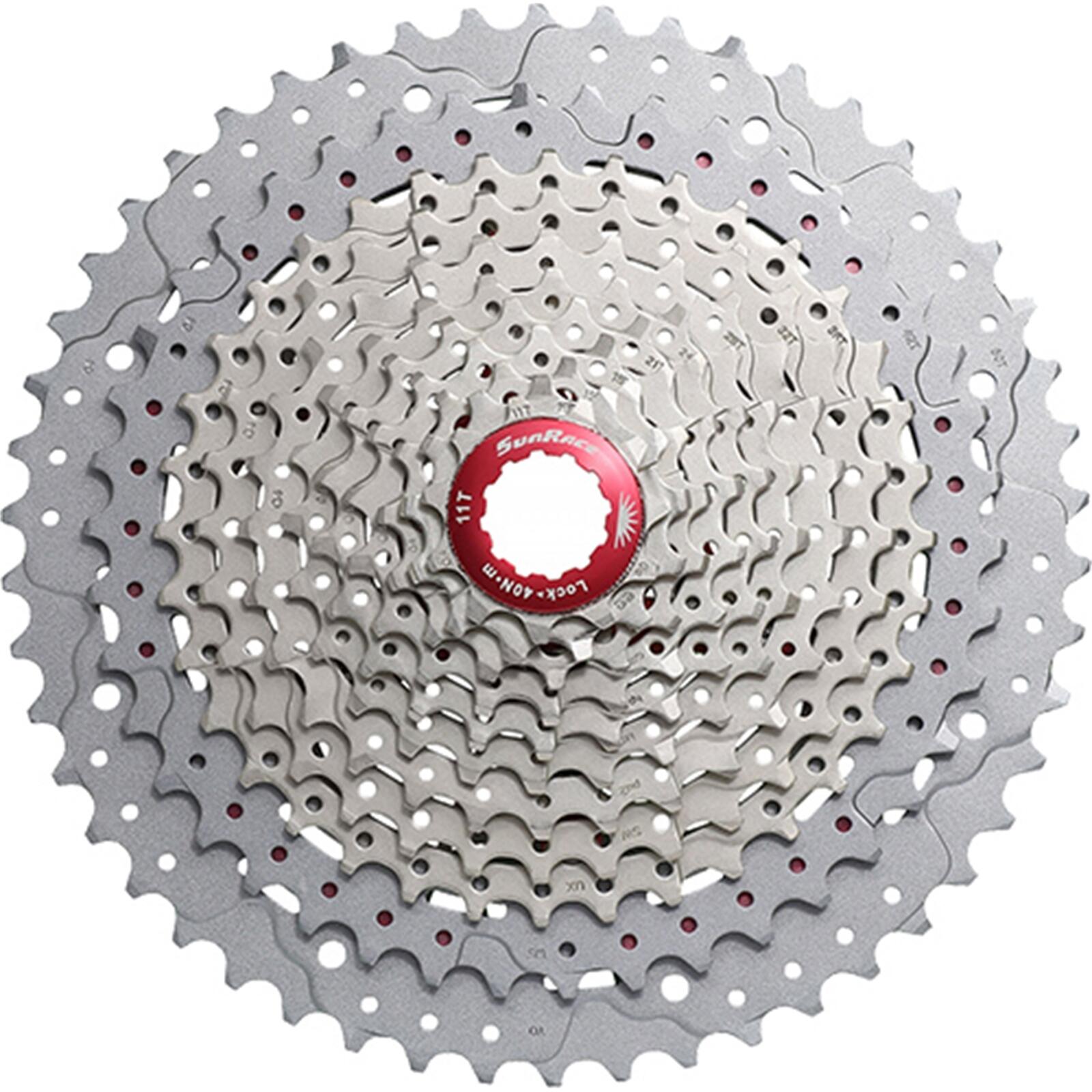 Kaseta 11 biegów alum/stały Sunrace Csms8 Shimano HG