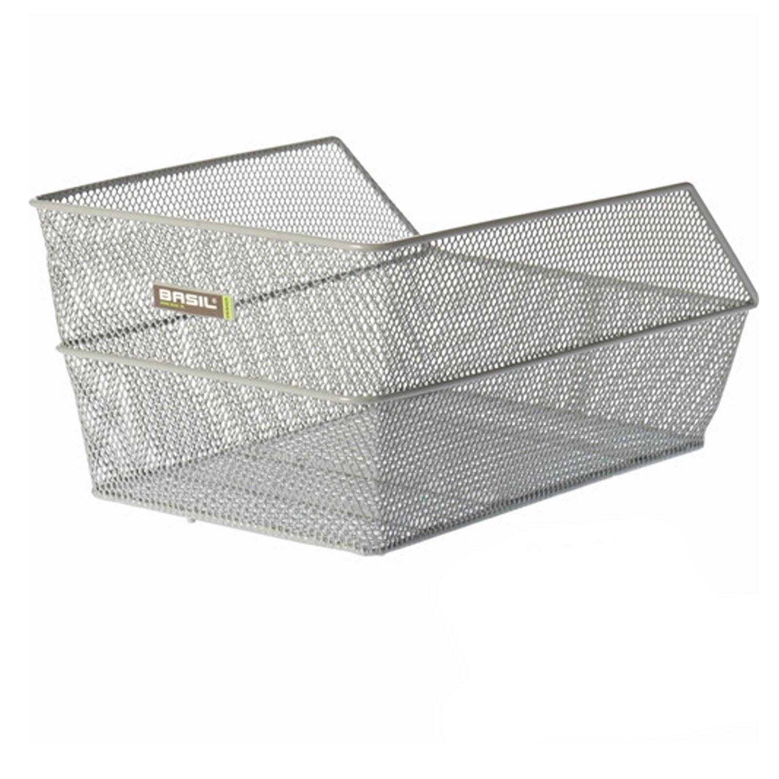 Basil - Corbeille À Cartable "cento" , Blanche - Panier Vélo - Gris - Decathlon