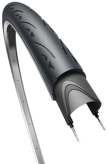 EDGE Pneumatico Edge Mojo-Stamino 23-622 (700x23C) nero.