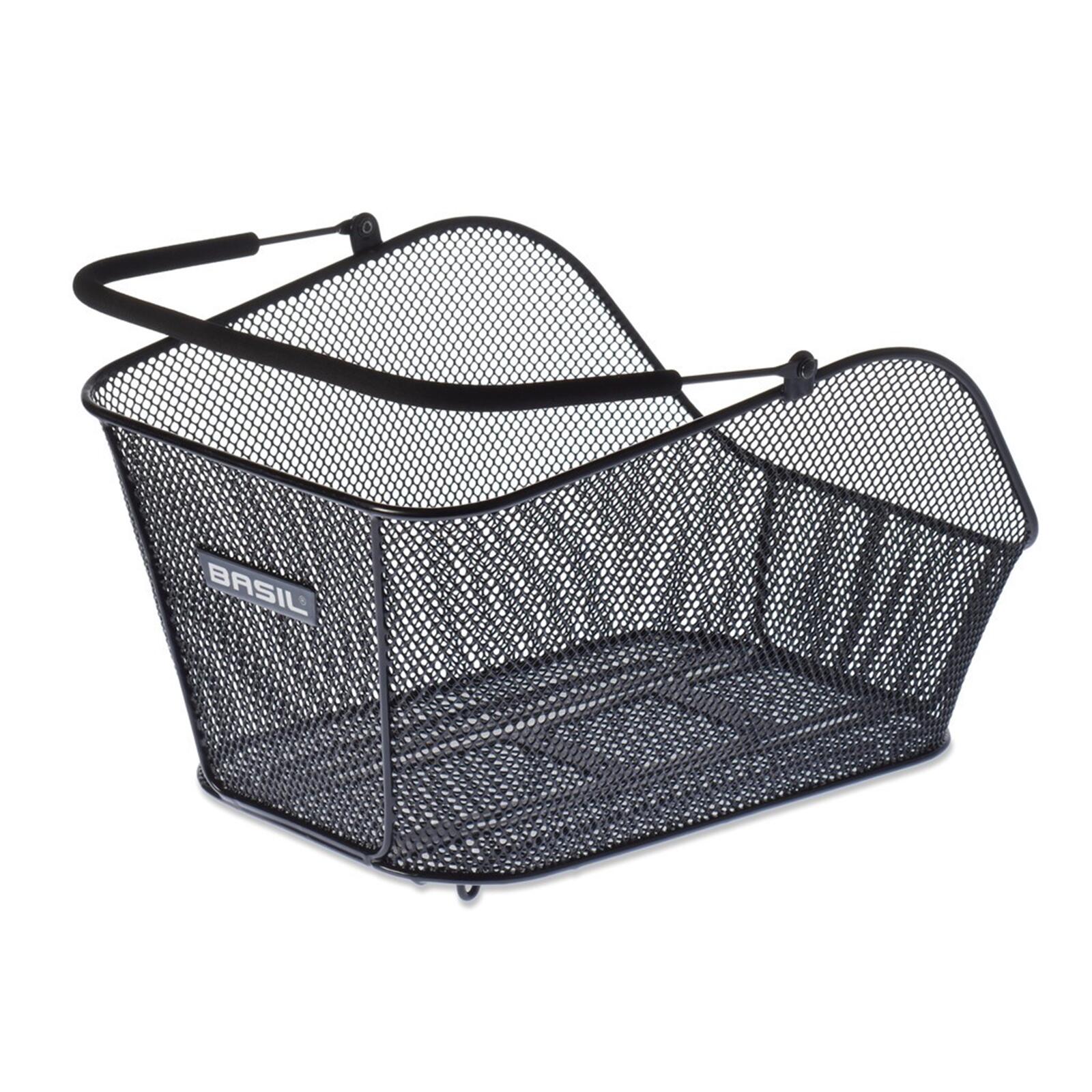 Basil - Panier Pour Vélo Arrière "icon Multi-system - Panier Vélo - Noir - Taille Unique - Decathlon