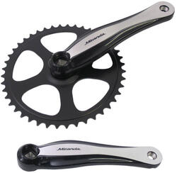Pédalier Sunrace Fcm600 42-32-22T / 170Mm - Axe Carré (Noir)