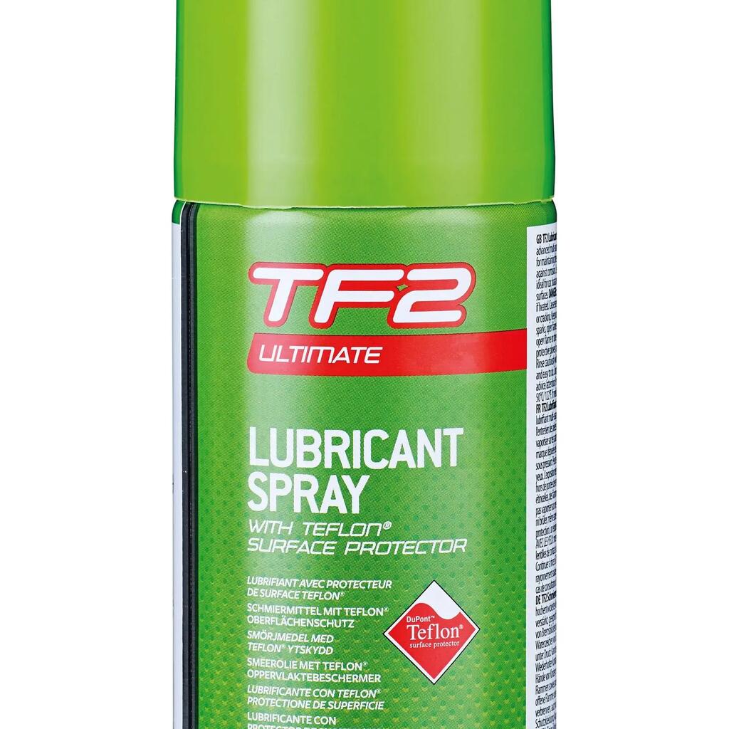TF2 Bike lube Spray oil 150ml Aerosol for cycle chains