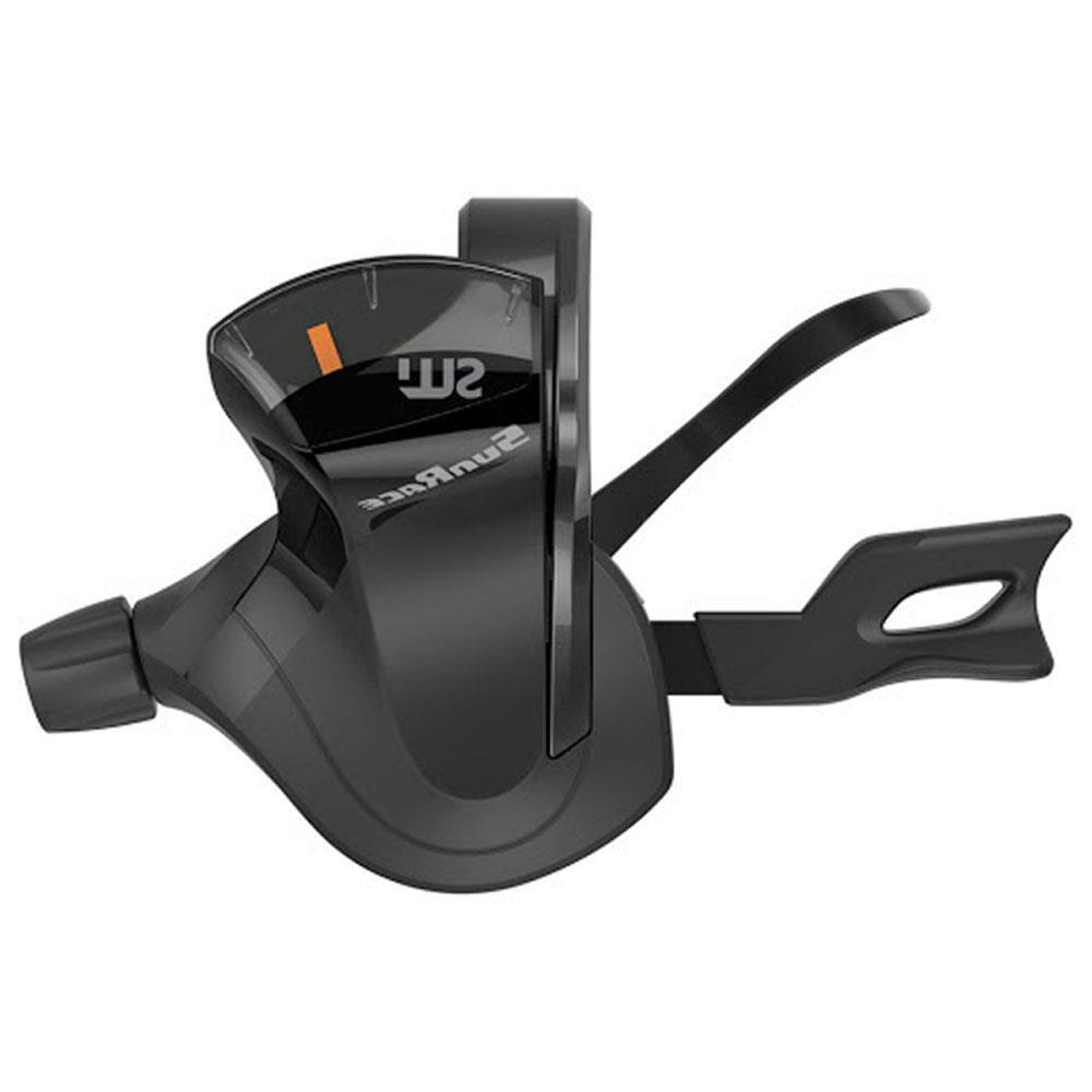 SUNRACE Sunrace DL-MS33 Leva Sinistra 2 velocità, compatibile Shimano, nera.