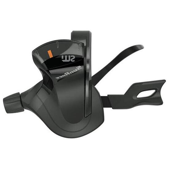 Sunrace DL-MS33 Leva Sinistra 2 velocità compatibile Shimano nera.