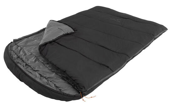 Easy Camp Raven Square Double 5 °C - Sacco a pelo doppio.