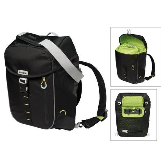Sac à dos et bandoulière imperméable Basil Miles Daypack 17L