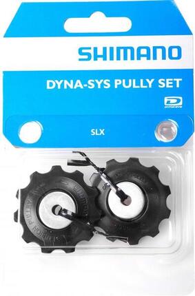 Shimano Spann- & Leitrollensatz 10 fach - DYNA SYS Nylon-Rollen, 11 Zähne, ko...
