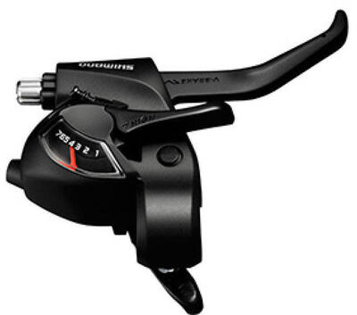 SHIMANO ST‑EF41 comando destro 7 velocità con leva freno nero.