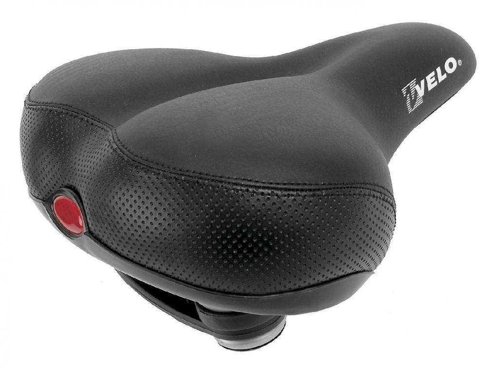 VELO Velo Safety Saddle City 265x240 mm noir sur carte