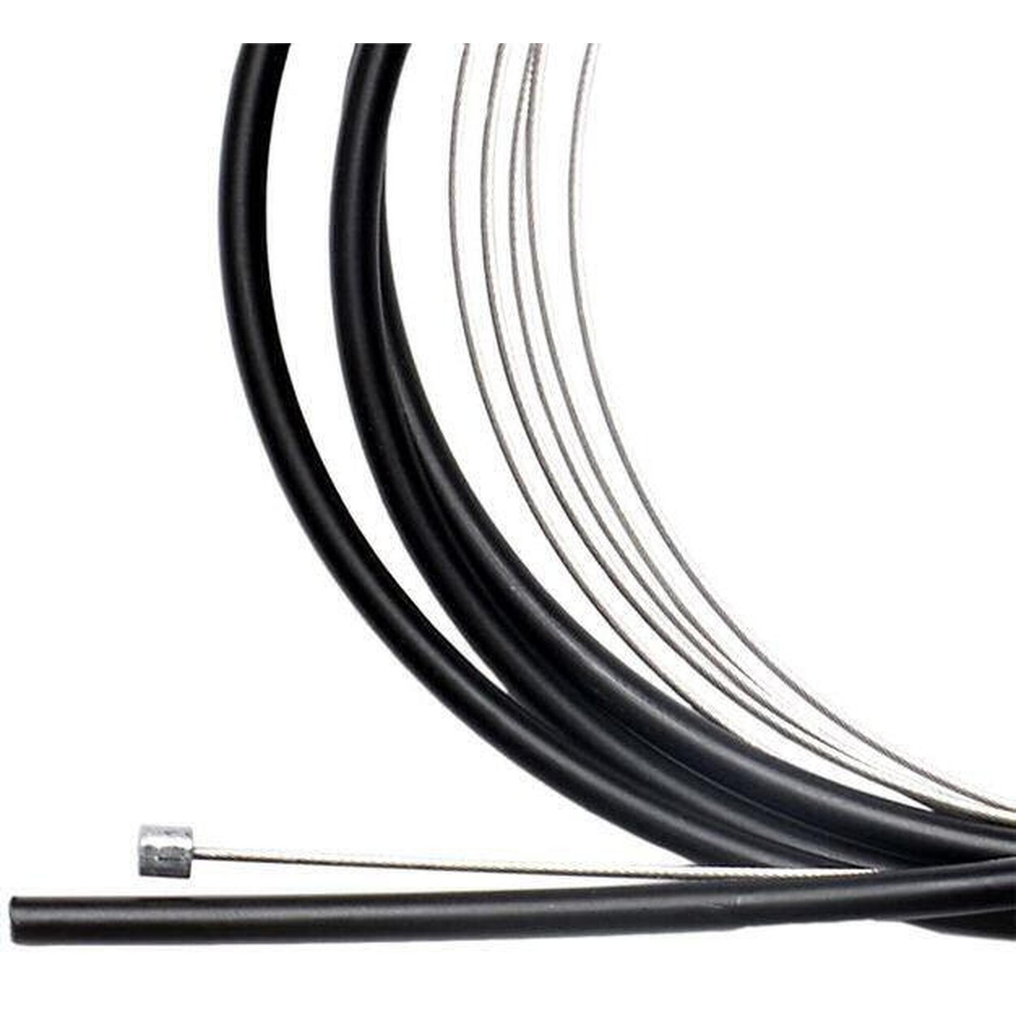 Simson - Jeu De Câbles De Frein Acier Inoxydable Shimano Rollerbrake Noir - Kit Cable Et Triangle Frein - Noir - No Size - Decathlon