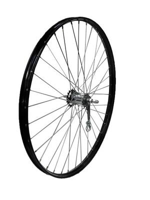 VWP Shimano 635RN Hinterrad 28 x 1 1/2 Schwarz mit Piping