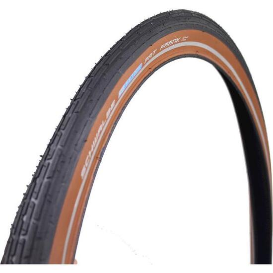 Buitenband Fat Frank K-Guard 28 X 2.00 Zwart/Bruin Reflectie