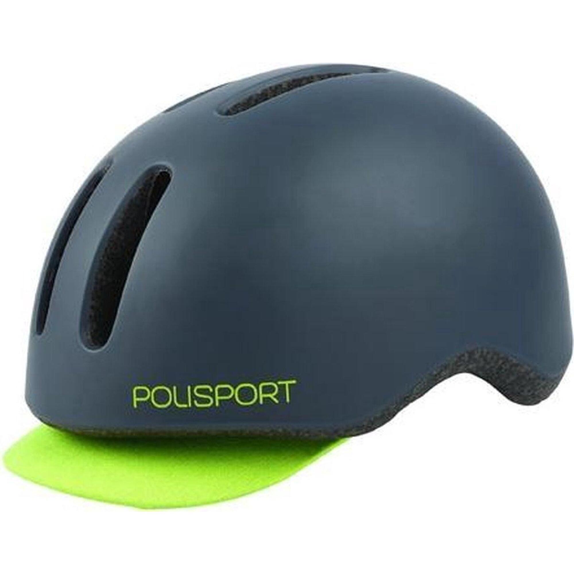 Kask Rowerowy Commuter M (54-58 Cm) - Szary/Żółty