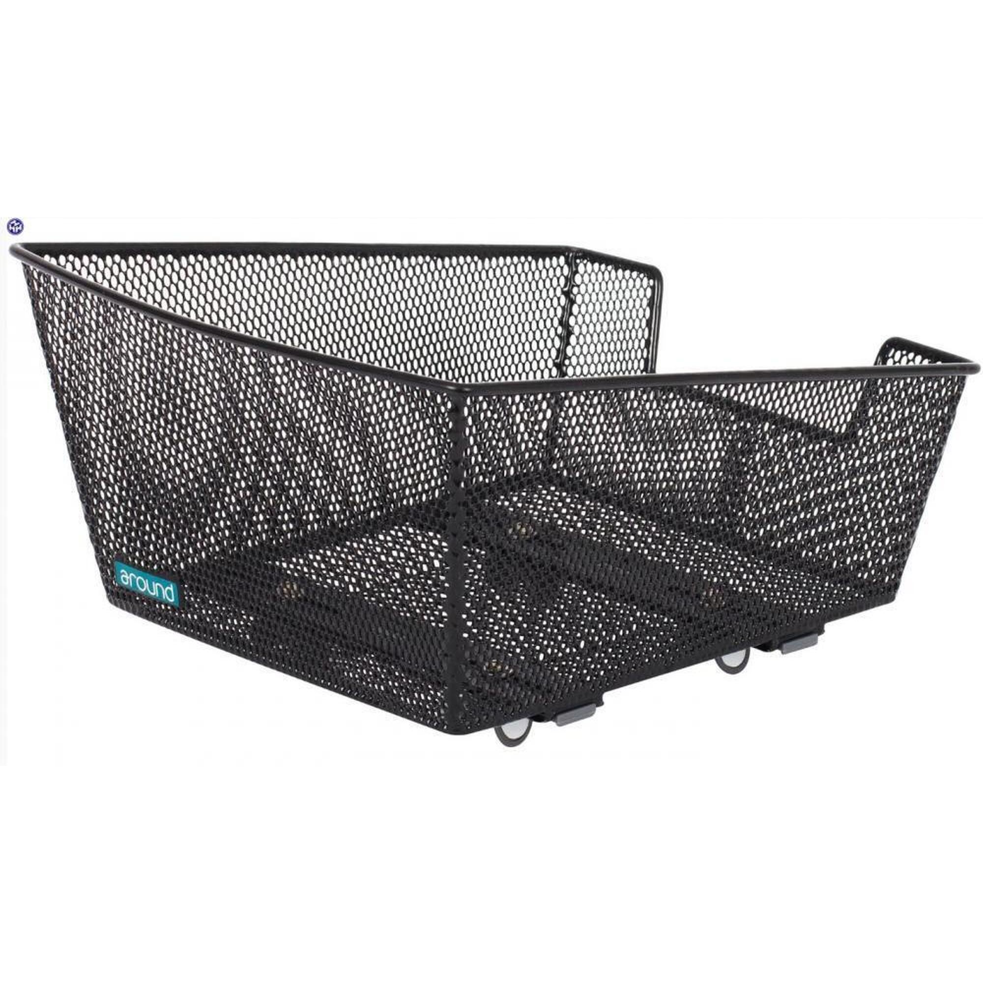 Arundel - Panier De Vélo Compact College Basic Petit - Noir. - Décoration Guidon - Noir - Decathlon