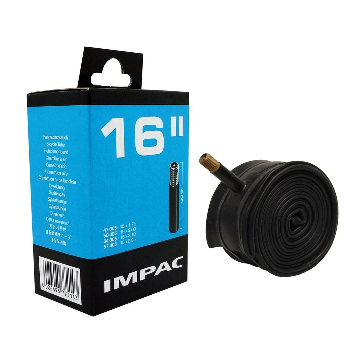 IMPAC Impac Camera d'aria AV16 16x1,75–2,35 Schrader 35 mm.