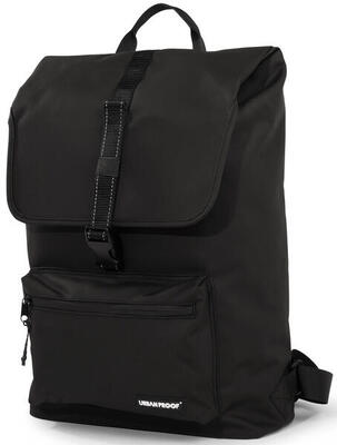 Gerecyclede shopper fietstas cargo backpack 20 liter 34 x 13 x 46 cm - zwart