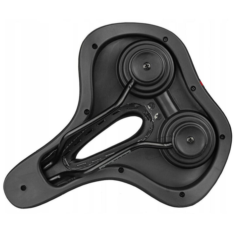 D Sa bicicleta cu gel, Medicus Pro Evo City 6.3, negru, 24.5 x 21 cm