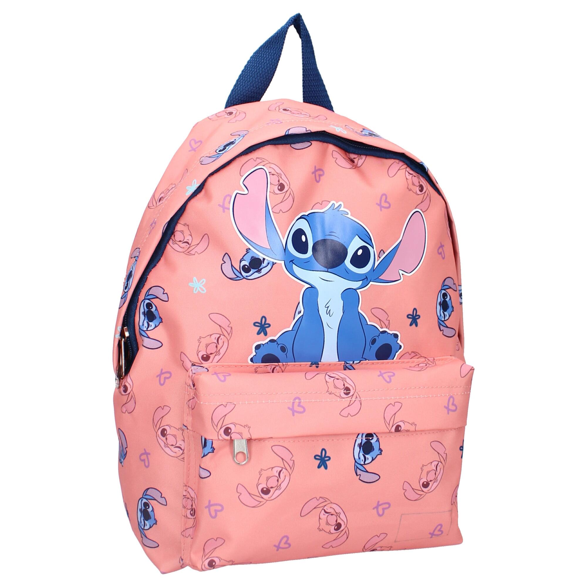Rucsac cu doua compartimente, multicolor, 31x23x9 cm, Stitch