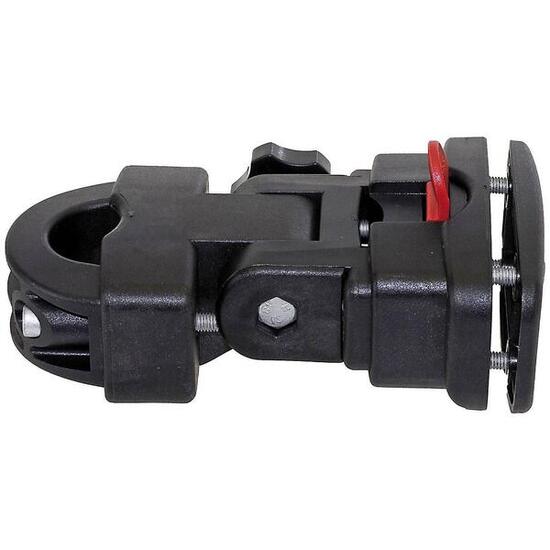 Supporto clip-on M-Wave per cestino bici removibile.