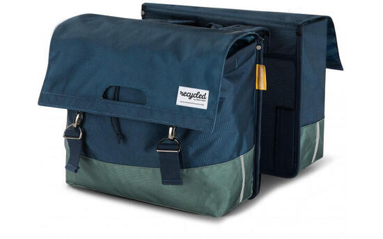 UrbanProof borsa doppia per bici 40L nero/grigio.