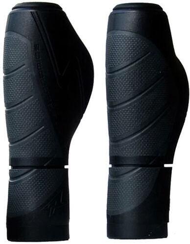 Simson Ergonomische Griffe in Schwarz-Anthrazit für Fahrräder